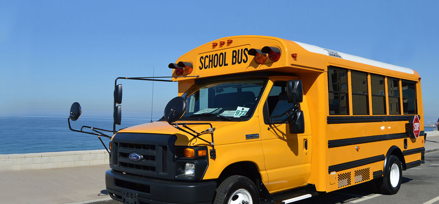 large range of used school buses at BusWest Pre-owned
